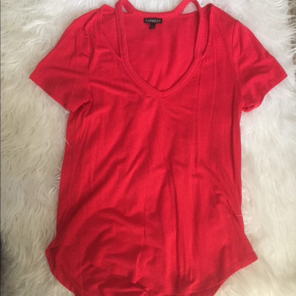 Red Express tee